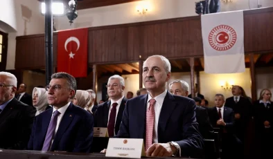 TBMM Başkanı Kurtulmuş, Birinci Meclis’teki anma programında konuştu Açıklaması