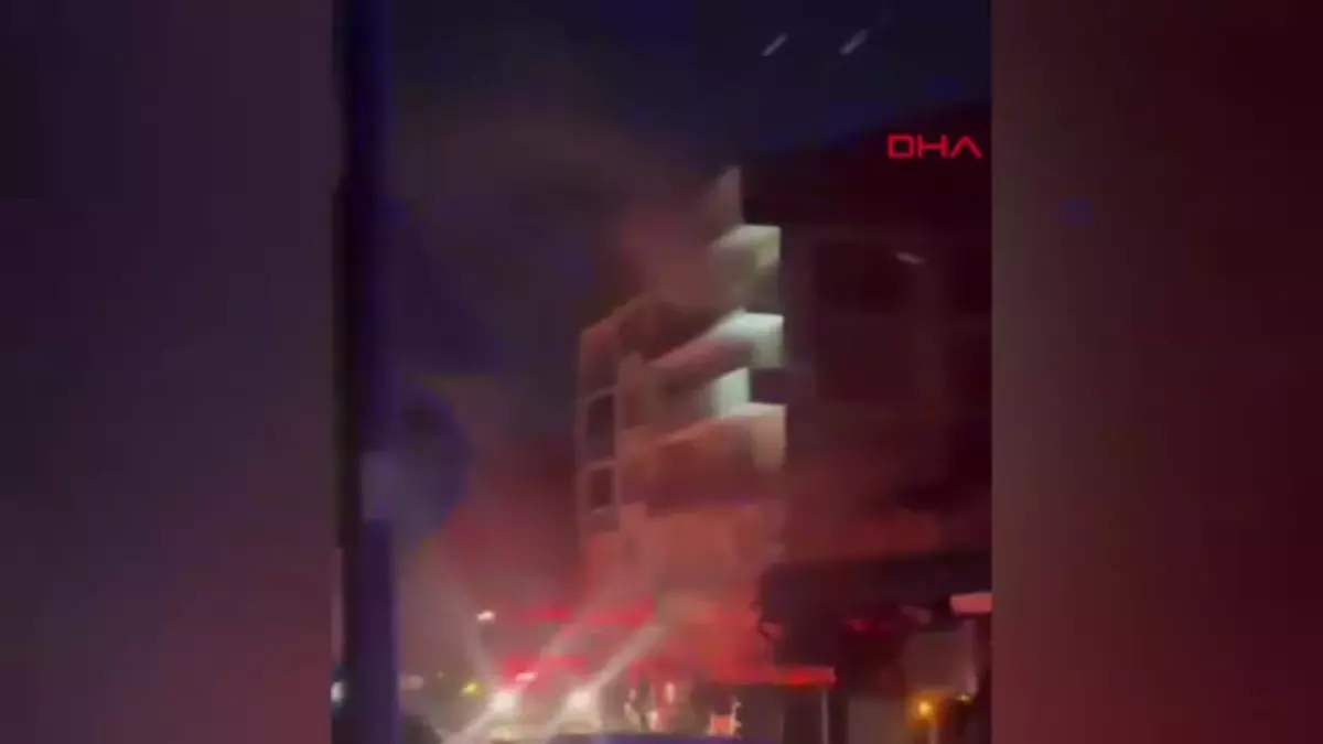 Bursa’da 5 Katlı Apartmanda Yangın: 1 Aylık Bebek Dumandan Etkilendi