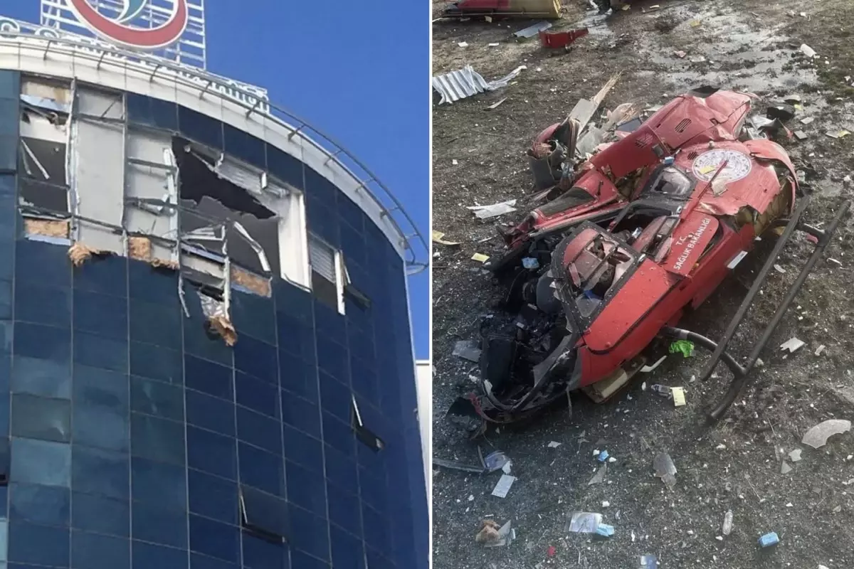 Muğla’da hastaneye çarpan helikopter düştü: 4 kişi hayatını kaybetti