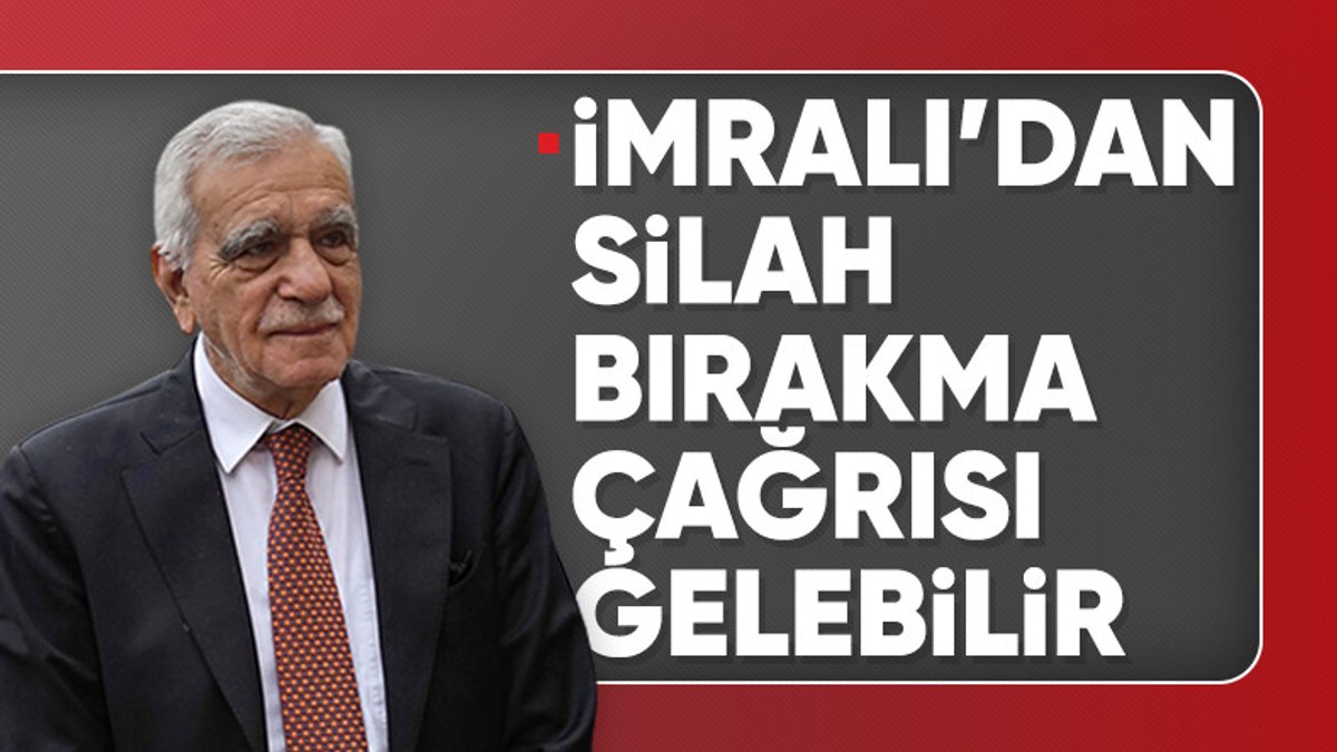 Ahmet Türk’ten İmralı açıklaması: Silah bırakma çağrısı gelebilir