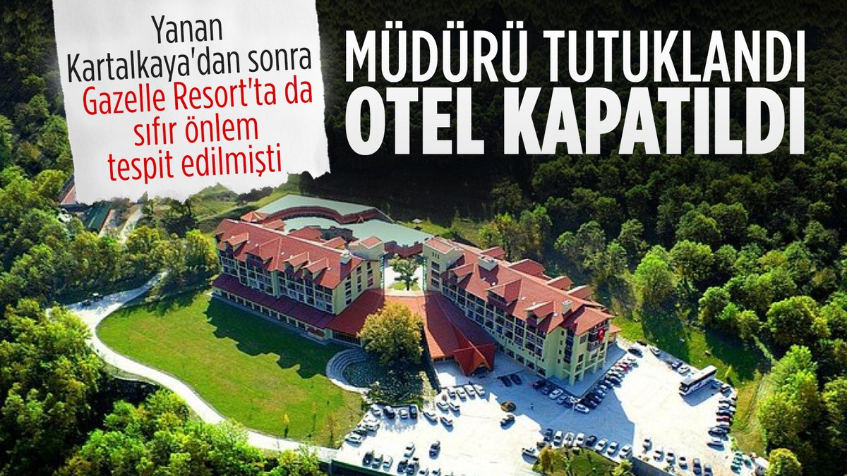 Bolu’da facianın yaşandığı otelin sahibinin diğer oteli için kapatma kararı