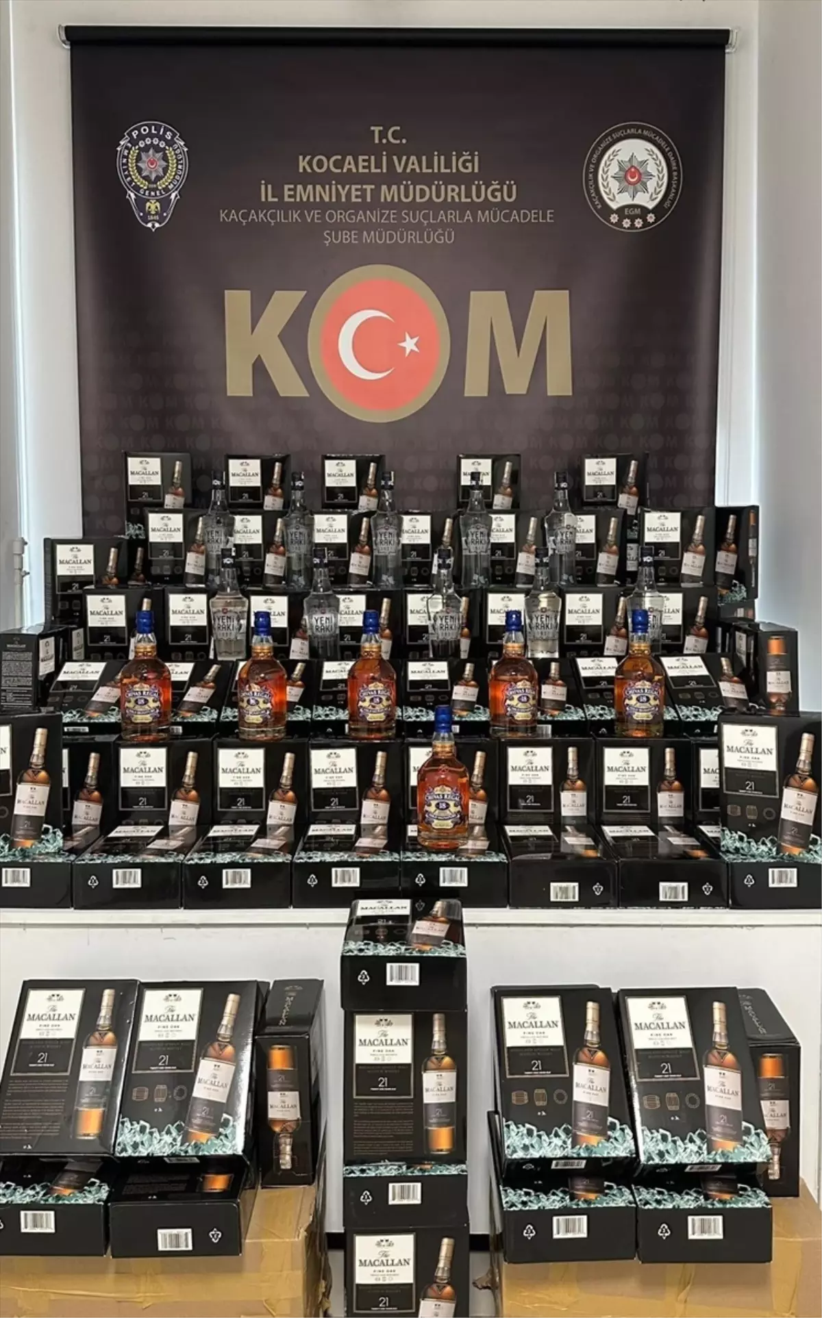 Kocaeli’de 316 Litre Sahte İçki Ele Geçirildi