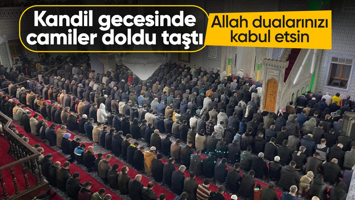Miraç Kandili yurt genelinde dualarla idrak edildi