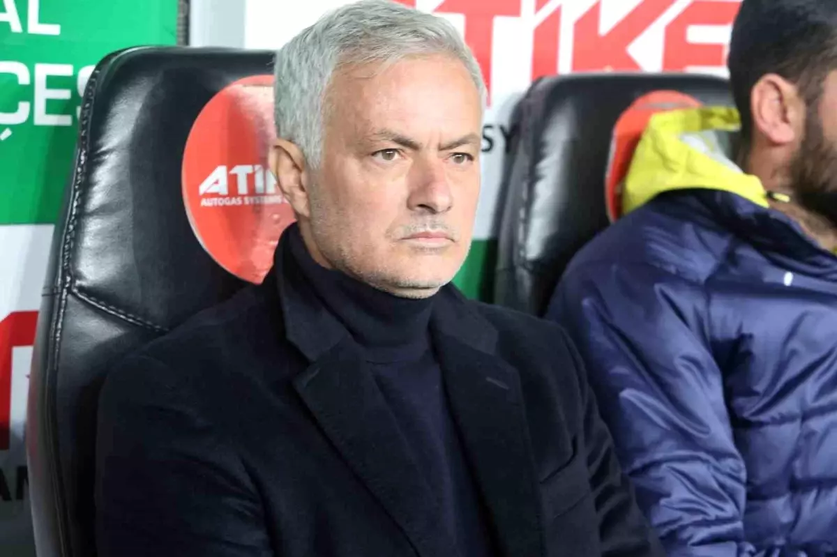 Mourinho’dan Konyaspor Maçında 6 Değişiklik