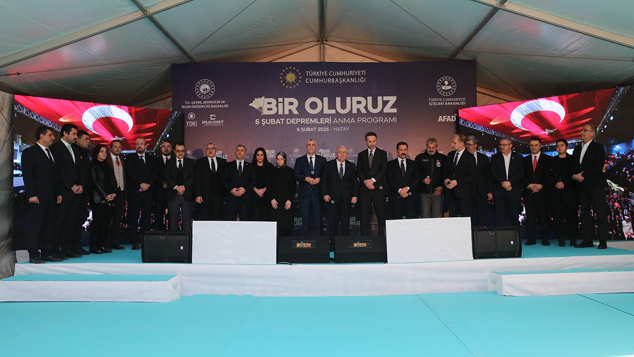 Adıyaman’daki 6 Şubat anma programına üç bakan Hatay’dan bağlandı