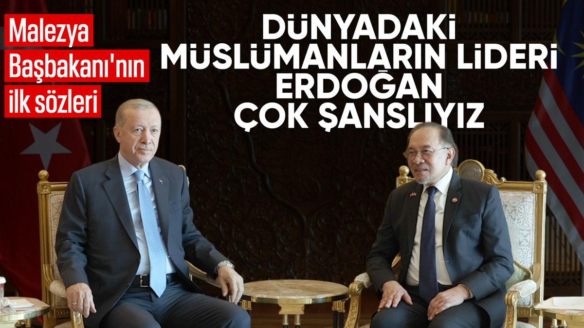 Enver İbrahim: Müslüman aleminin lideri Erdoğan’ı ağırladığımız için şanslıyız