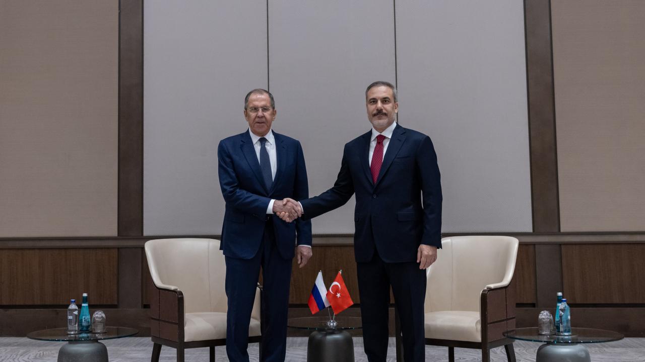 Hakan Fidan Rus mevkidaşı Lavrov ile görüştü