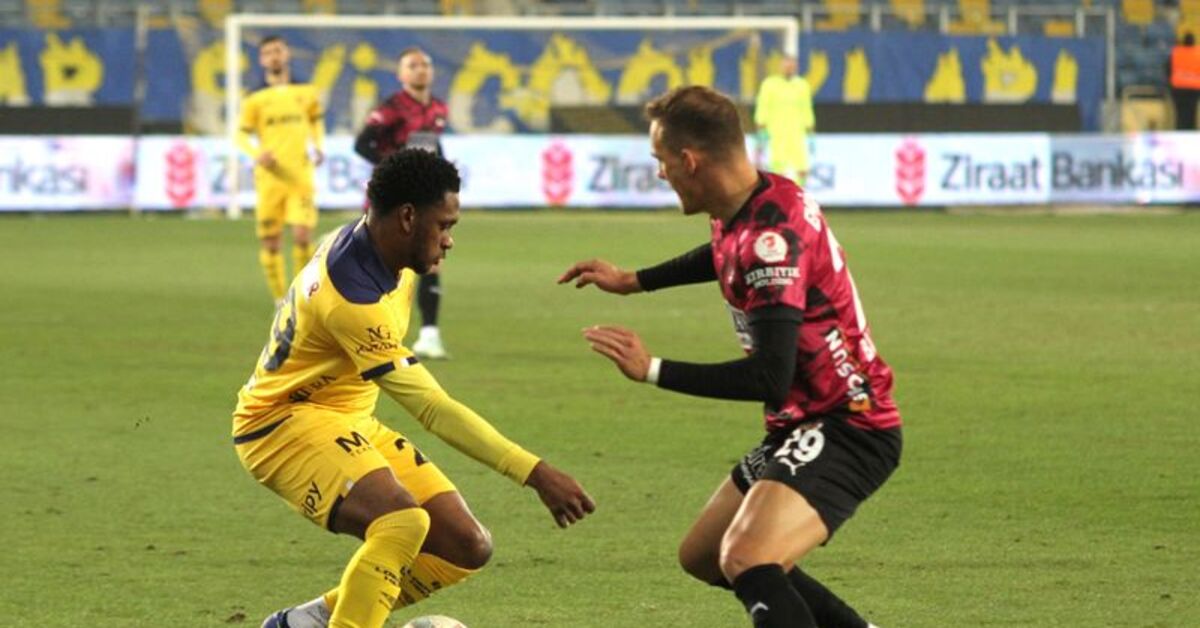 MKE Ankaragücü: 1 – Alanyaspor: 1 | MAÇ SONUCU