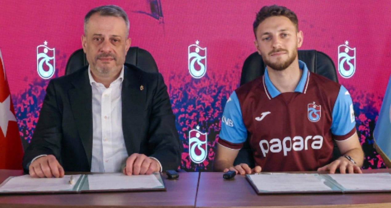 Trabzonspor yeni transferi açıkladı