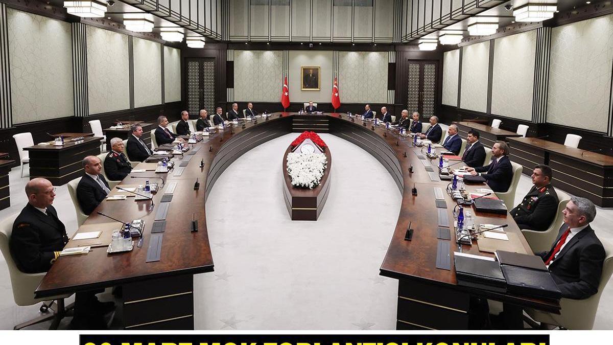 20 MART MGK TOPLANTISI KONULARI: MGK toplantısı ne zaman, saat kaçta?