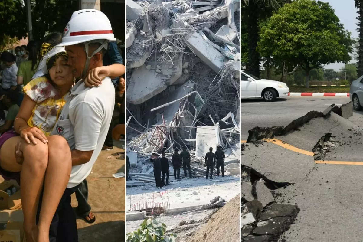 7,7 ile sallanan Myanmar için korkunç iddia: Binlerce kişi ölmüş olabilir