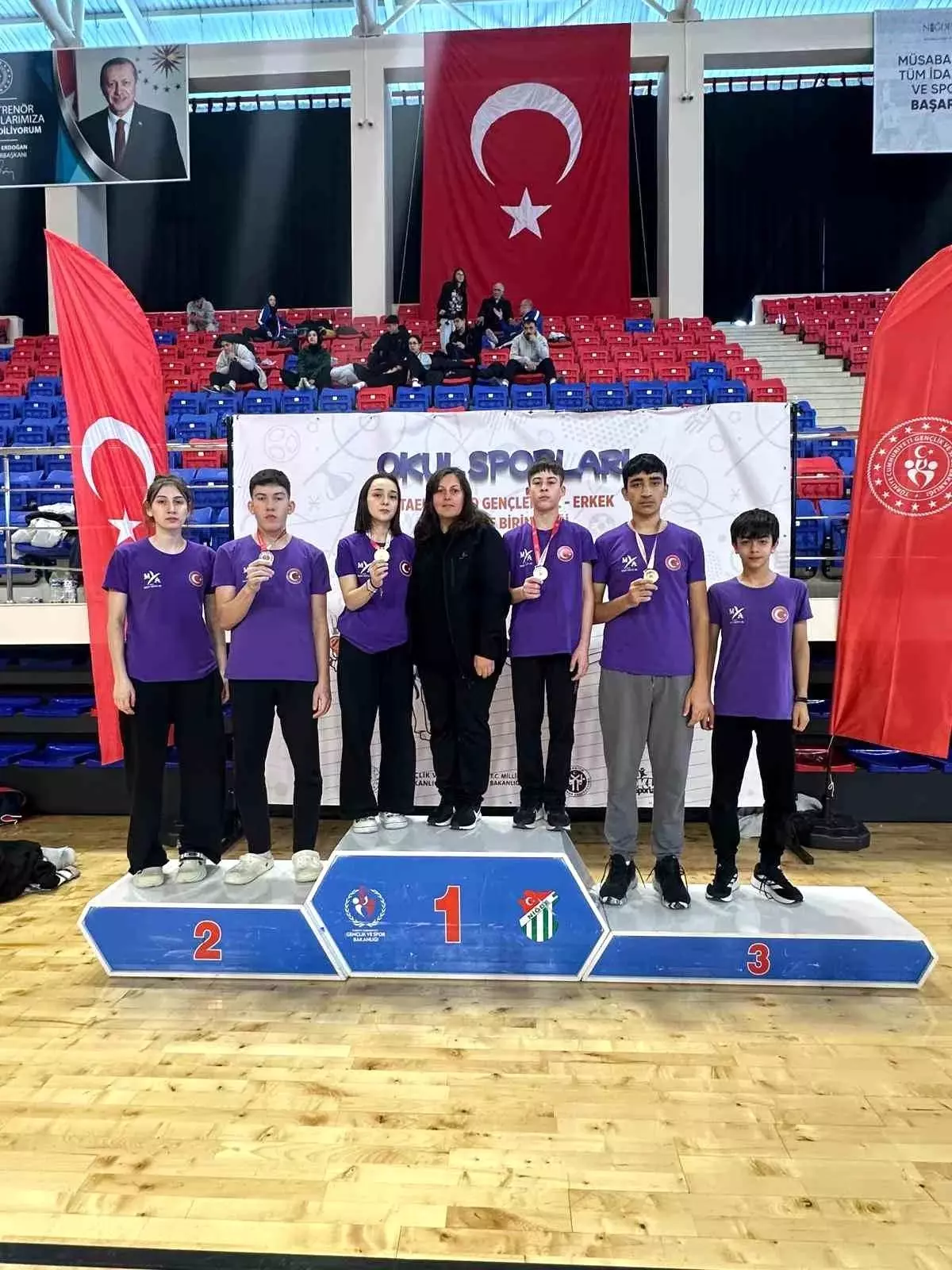 Düzce Taekwondo’da 4 Madalya Kazandı