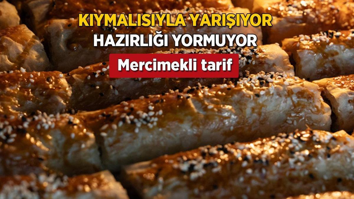 İçindeki mercimek kıymayı aratmıyor! Yufkası kıtır kıtır, komşu çatlatan börek tarifi