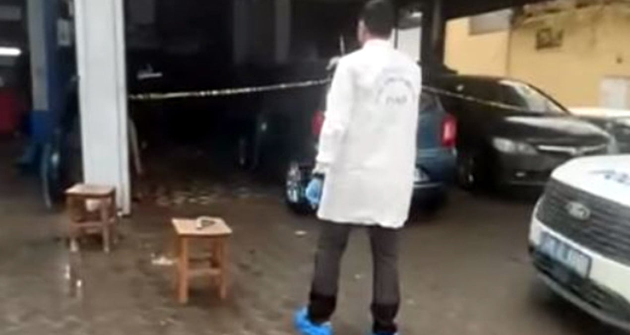 Tamircide karpit kazanı patladı, bir kişi ağır yaralandı